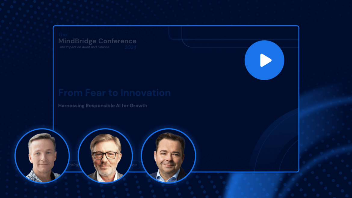 Discover how responsible AI is transforming financial governance and auditing. Learn from industry experts at The MindBridge Conference 2024 on the future of AI in finance, from risk management to building trust and transparency.